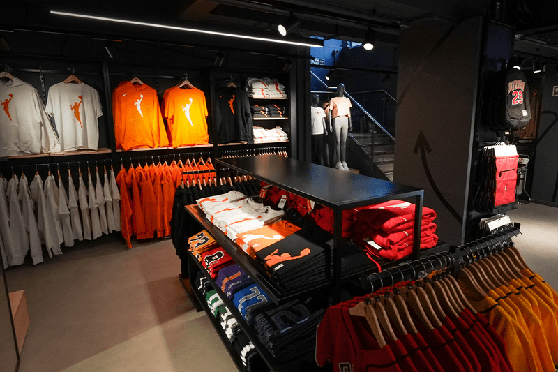 NBA Store Oxford Street Location Opening information basketball sports
