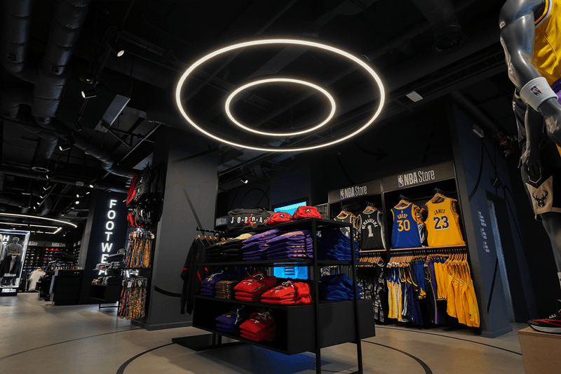 NBA Store Oxford Street Location Opening information basketball sports