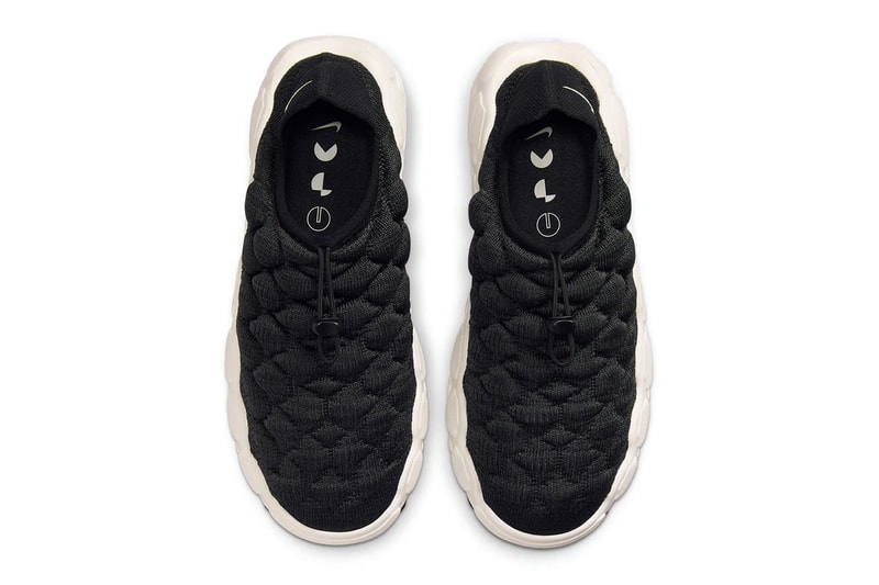 Nike Flyknit Haven Surfaces in a Classic "Black/Sail" FD2148-004 Release Info comfy clogs plush texture walking on clouds mocs