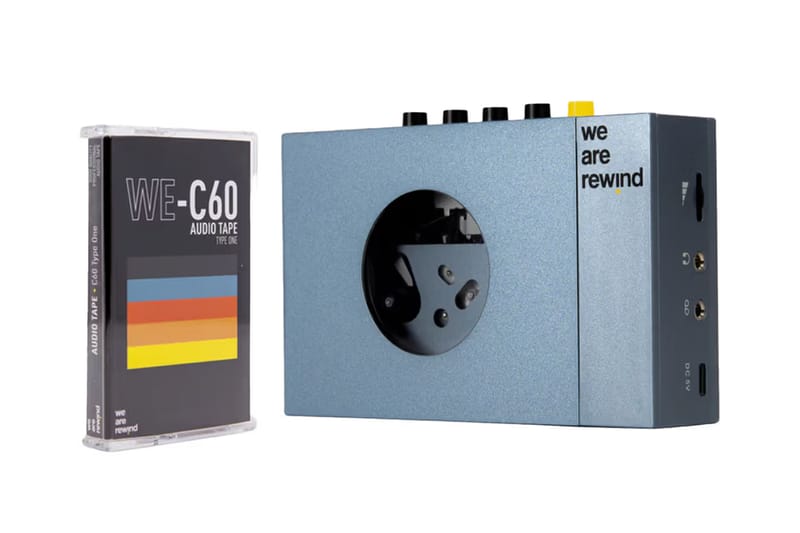 We Are Rewind Revamps the Cassette Player With Minimal Aluminum Design and Modern Tech