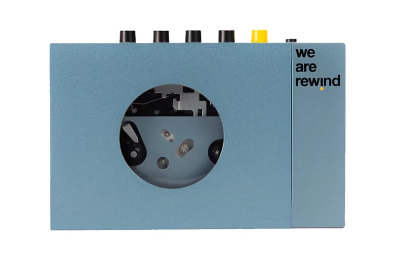 We Are Rewind Cassette Player  Minimal Aluminum Design Modern Features technology battery bluetooth development charger details buy