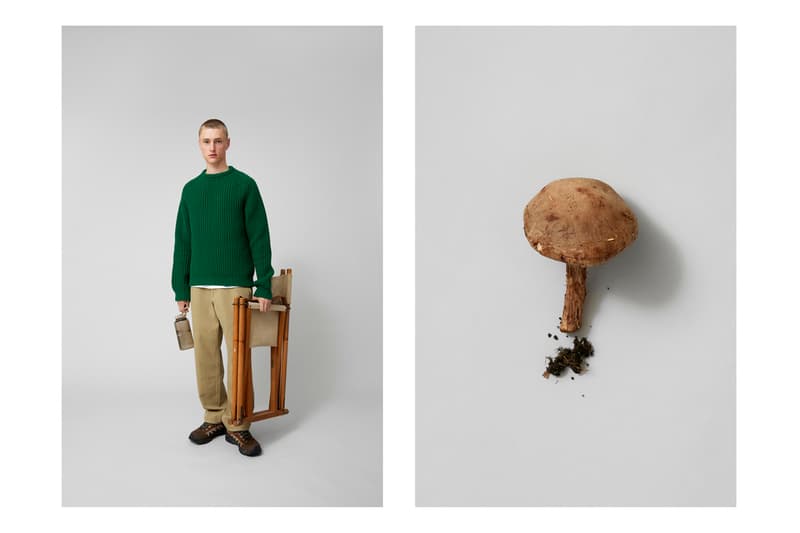 Forét FW24 Fuses Mushroom Hunting and Versatile Elegance Fashion