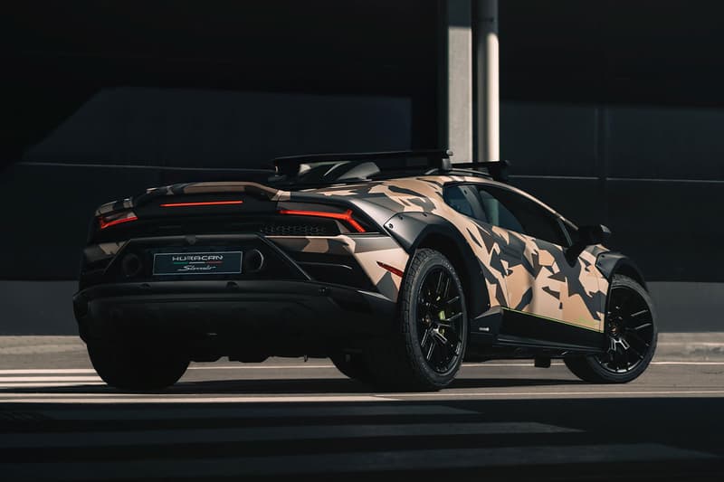 Lamborghini Huracan Sterrato Milan Design Week Edition Info