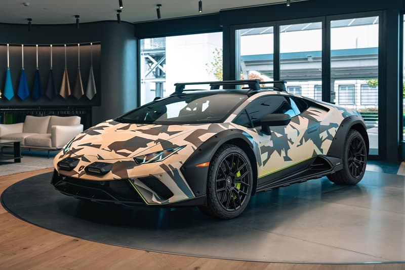 Lamborghini Huracan Sterrato Milan Design Week Edition Info