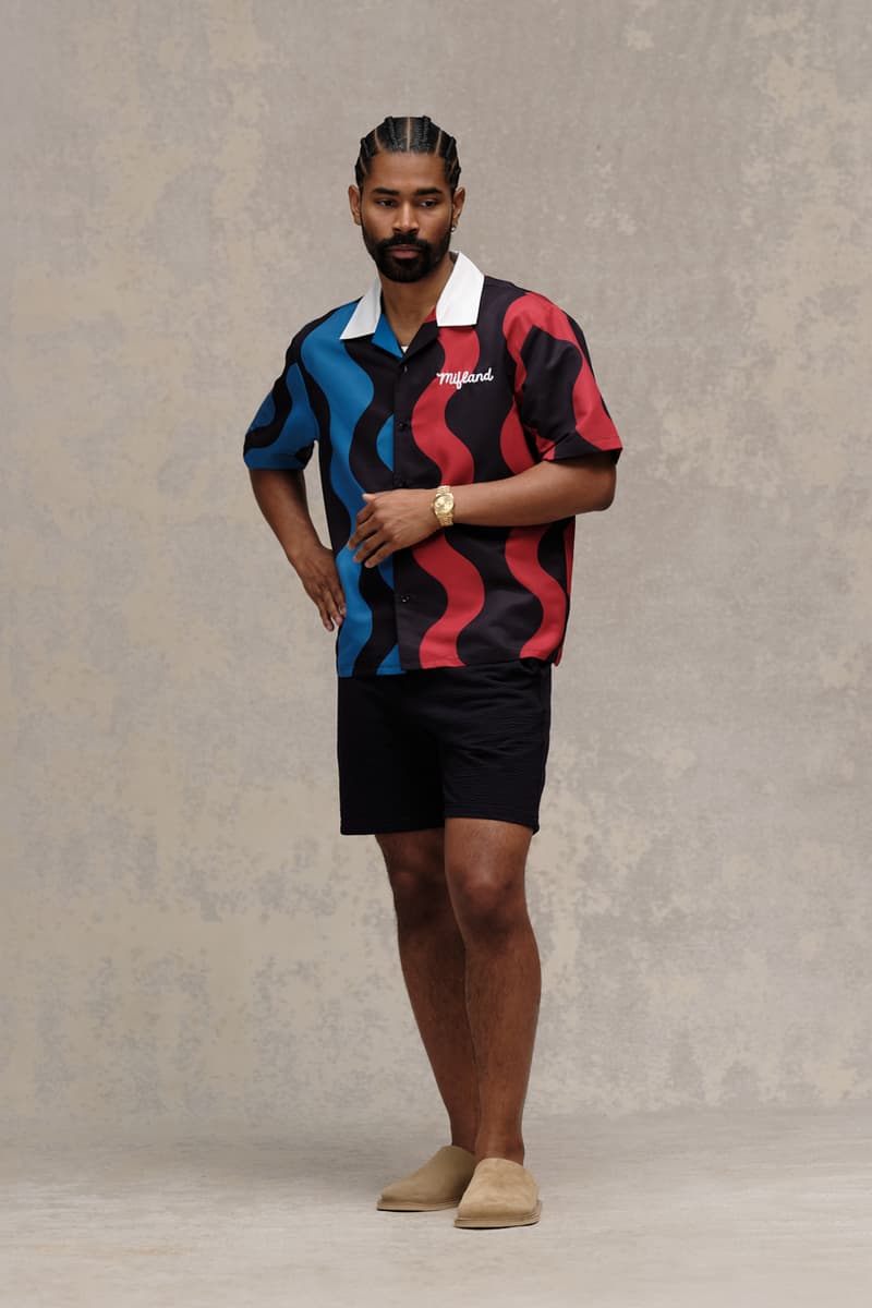 mifland atlanta streetwear brand studio design spring summer 2024 collection lookbook view first drop purchase online camp shirts million print 