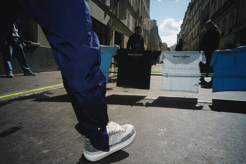 Sergio Tacchini Spring Summer 2024 Collection footwear sneakers paperboy collaboration London Paris tennis sport