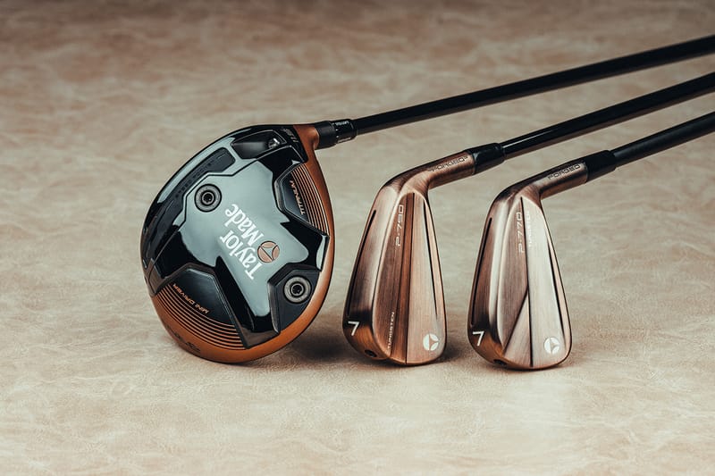 Эти утюги TaylorMade покрыты винтажной медной отделкой