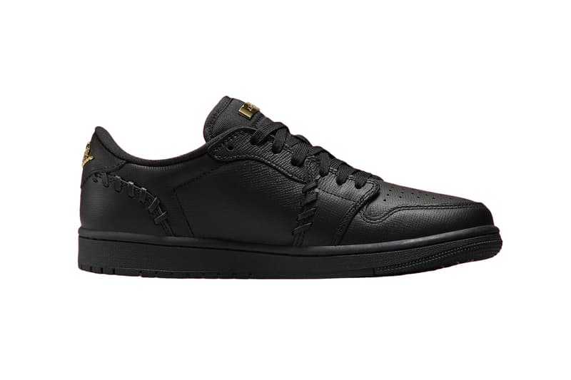 Air Jordan 1 Low MM "Black/Metallic Gold" Release Info FN5032-007 method of make jordan brand aj1 leather classic style swoosh jumpman