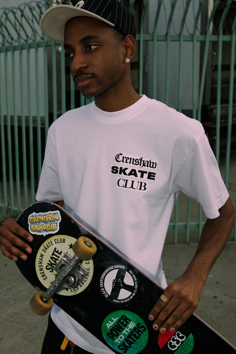 Crenshaw Skate Club Debuts "Art For the People's Sake" Collection