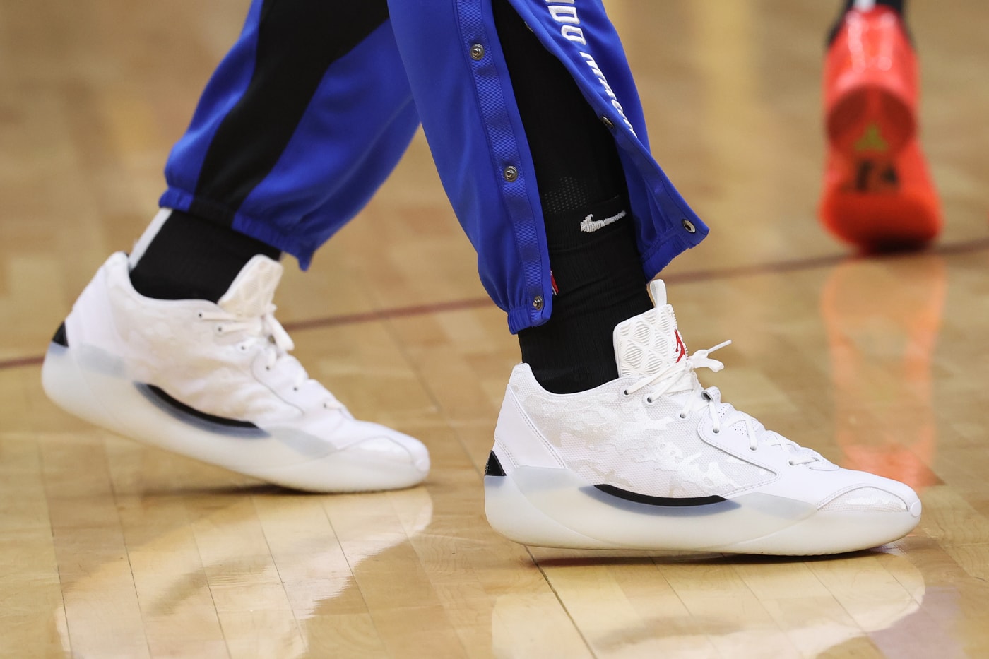 Paolo Banchero Debuts New Air Jordan 39 Silhouette During NBA Playoffs orlando magic basketball player cleveland cavaliers game 1 easter conference playoffs michael jordan