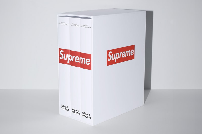 Supreme '30 Years: T-Shirts 1994-2024' Book release info