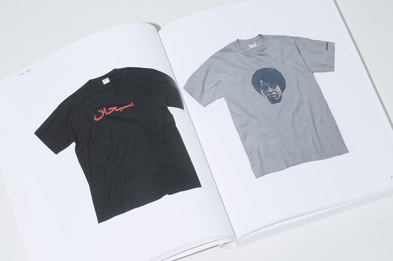 Информация о выпуске книги Supreme '30 Years: T-Shirts 1994-2024'