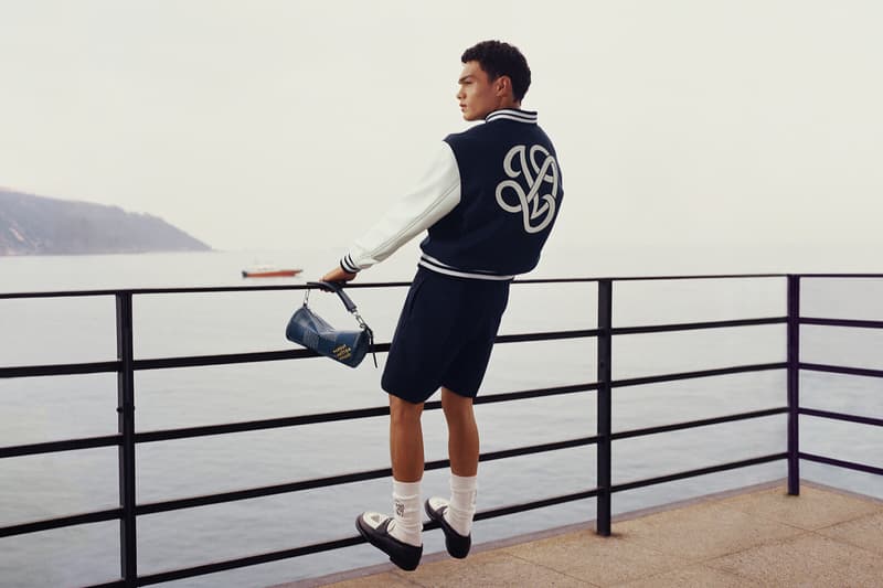 Louis Vuitton and Pharrell Williams Embraces Hong Kong for Men's Pre-Fall 2024 Drop 1 Collection Campaign sailor skyline nautical theme 