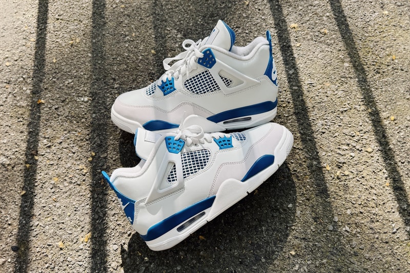 Air Jordan 4 Industrial Blue FV5029-141 Release Info date store list buying guide photos price military
