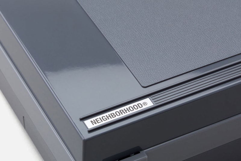 NEIGHBORHOOD Puts Its Own Spin on the GP3 Turntable release price record player columbia gp n3nh design showa sika period japanese japan imprint clothing fashion tech capsule collection drop link usd battery portable cord aa battery knov knob switch volume play record vinyl music