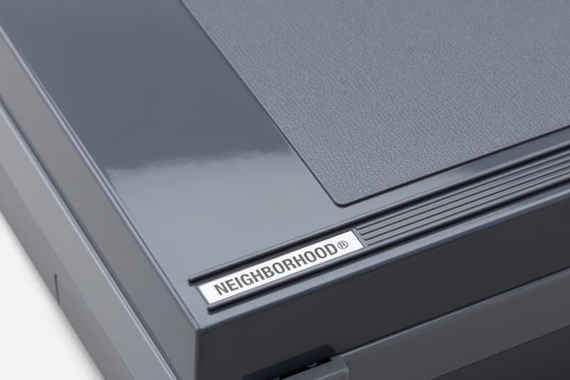 NEIGHBORHOOD Puts Its Own Spin on the GP3 Turntable release price record player columbia gp n3nh design showa sika period japanese japan imprint clothing fashion tech capsule collection drop link usd battery portable cord aa battery knov knob switch volume play record vinyl music