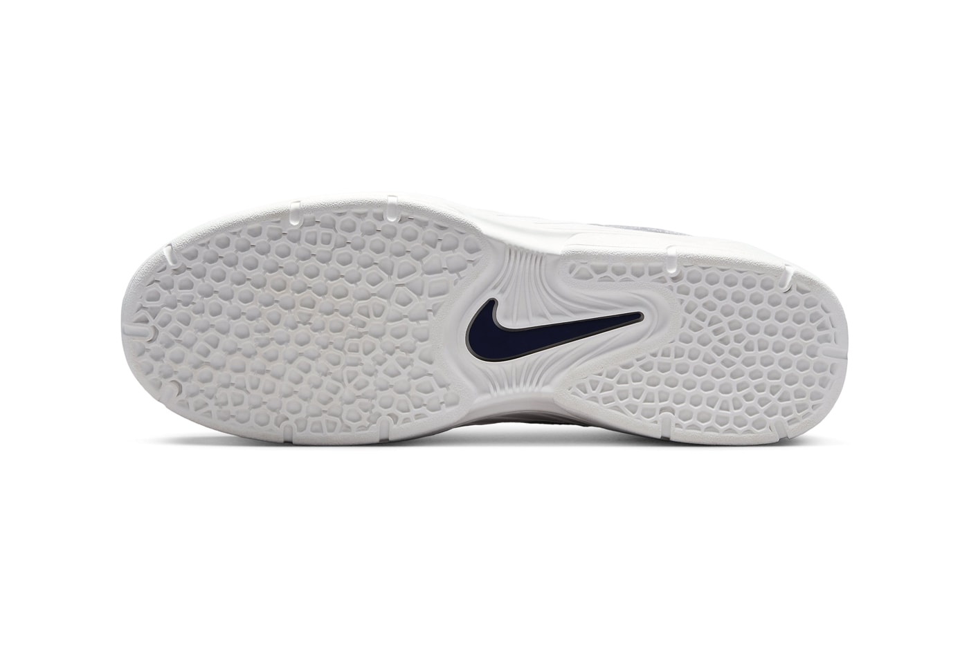 Nike SB Vertebrae Surfaces in a Minimal "Georgetown" Colorway FD4691-002 Release all white grey suede mesh
