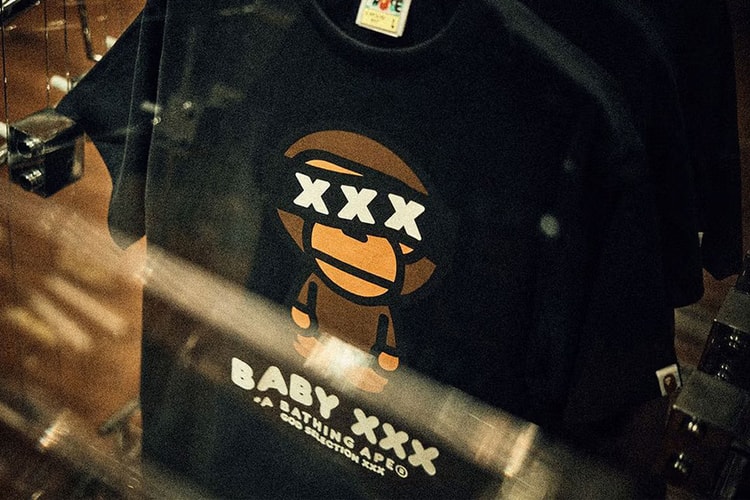 GOD SELECTION XXX x BAPE Reveal New Graphics