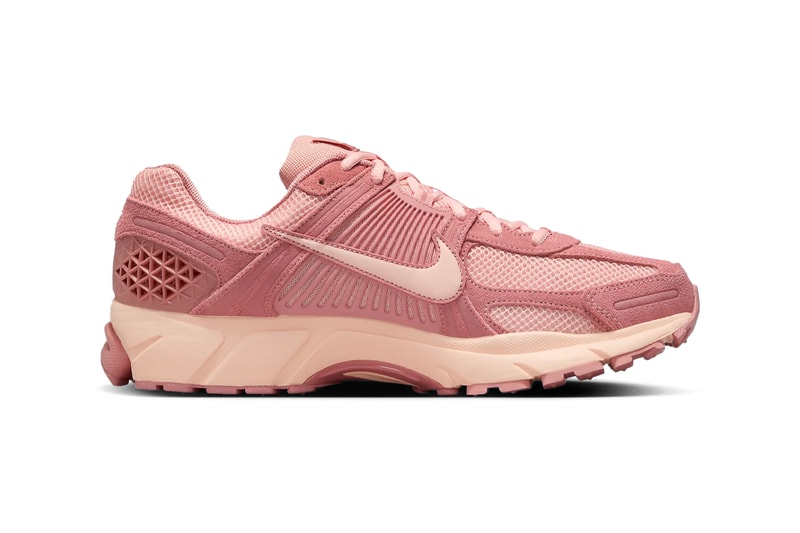 Nike Zoom Vomero 5 Surfaces in "Red Stardust" HF1553-600 comfortable everyday shoes rosy colorway monochromatic tone everyday sneakers shoes 