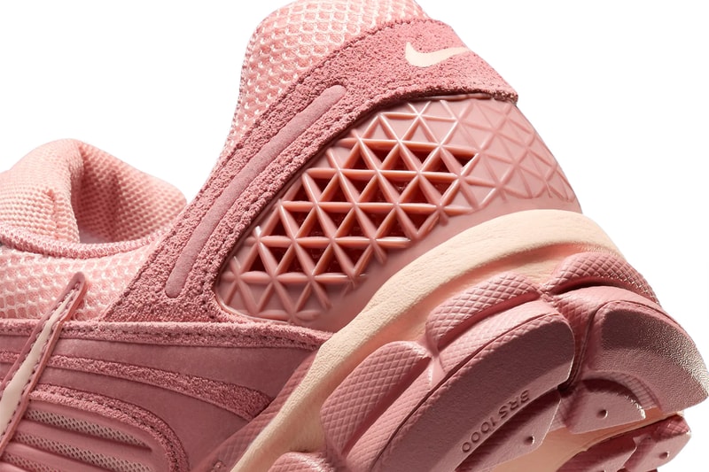 Nike Zoom Vomero 5 Surfaces in "Red Stardust" HF1553-600 comfortable everyday shoes rosy colorway monochromatic tone everyday sneakers shoes 
