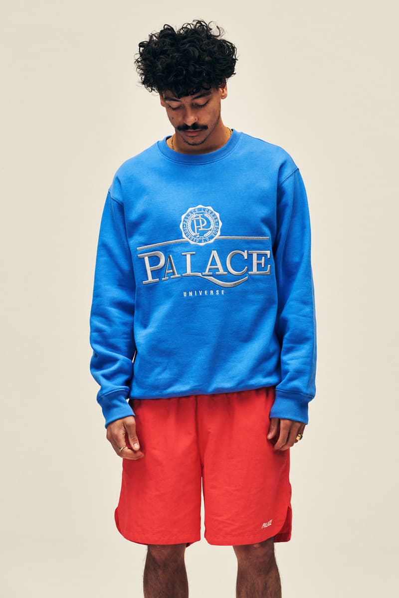 Palace Skateboards Summer 2024 Collection Lookbook goretex gore tex pertex jacket graphic zip up hoodie jersey shorts flowers floral color bright denim racing nascar logo london drop release 