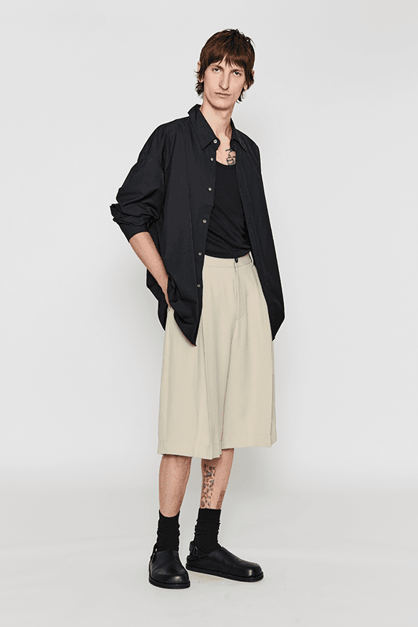 Studio Nicholson Summer Tailoring Capsule Collection menswear womenswear suiting accessories