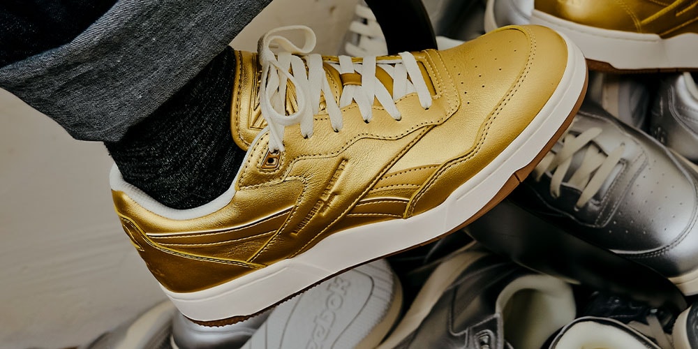 Engineered Garments and Reebok Unveil Metallic BB4000 II Sneakers