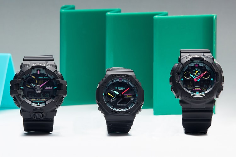 G-SHOCK’s Latest Analog-Digital Watches Feature Polychromatic Accents