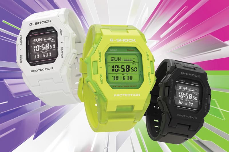 G-SHOCK Introduces New Digital Basic Step Tracker Series