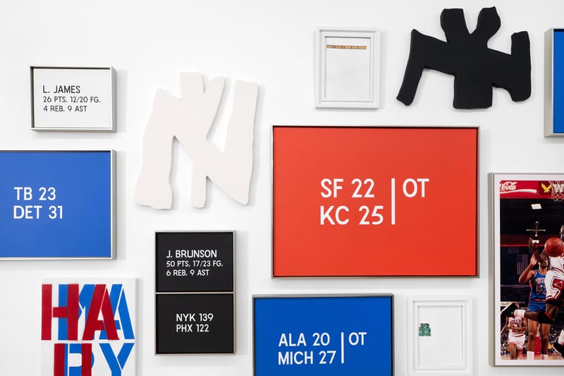 Tyrrell Winston Shouts "Scoreboard" in New Exhibition