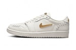 Official Images of the Air Jordan 1 Low MM in “White/Metallic Gold”
