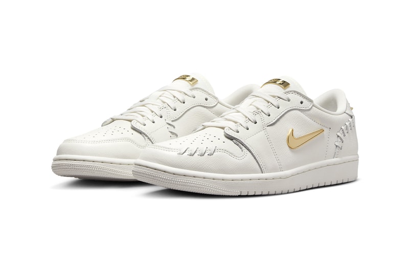 Nike Air Jordan 1 Low Method of Make "White/Metallic Gold" Release Info