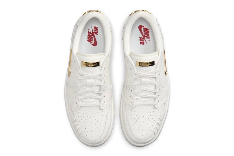 Nike Air Jordan 1 Low Method of Make "White/Metallic Gold" Release Info