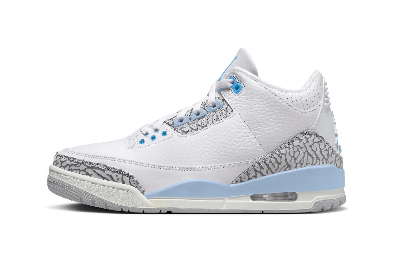 Air Jordan 3 Hydrogen Blue CT8532-101 Release Info date store list buying guide photos price