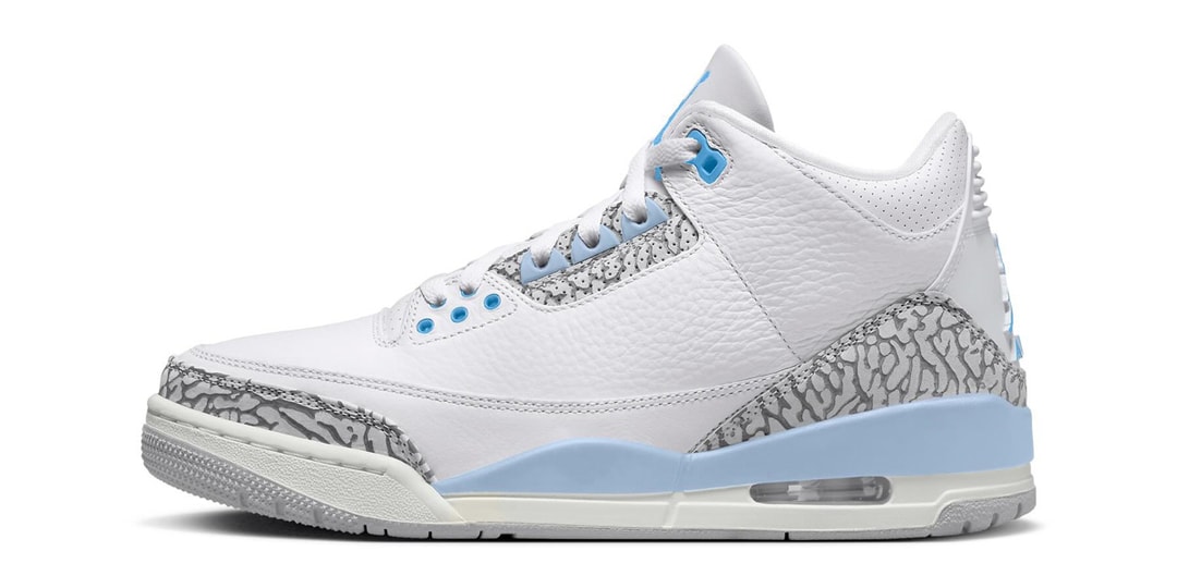 A "Hydrogen Blue" Version of the Air Jordan 3 Arrives Next Year