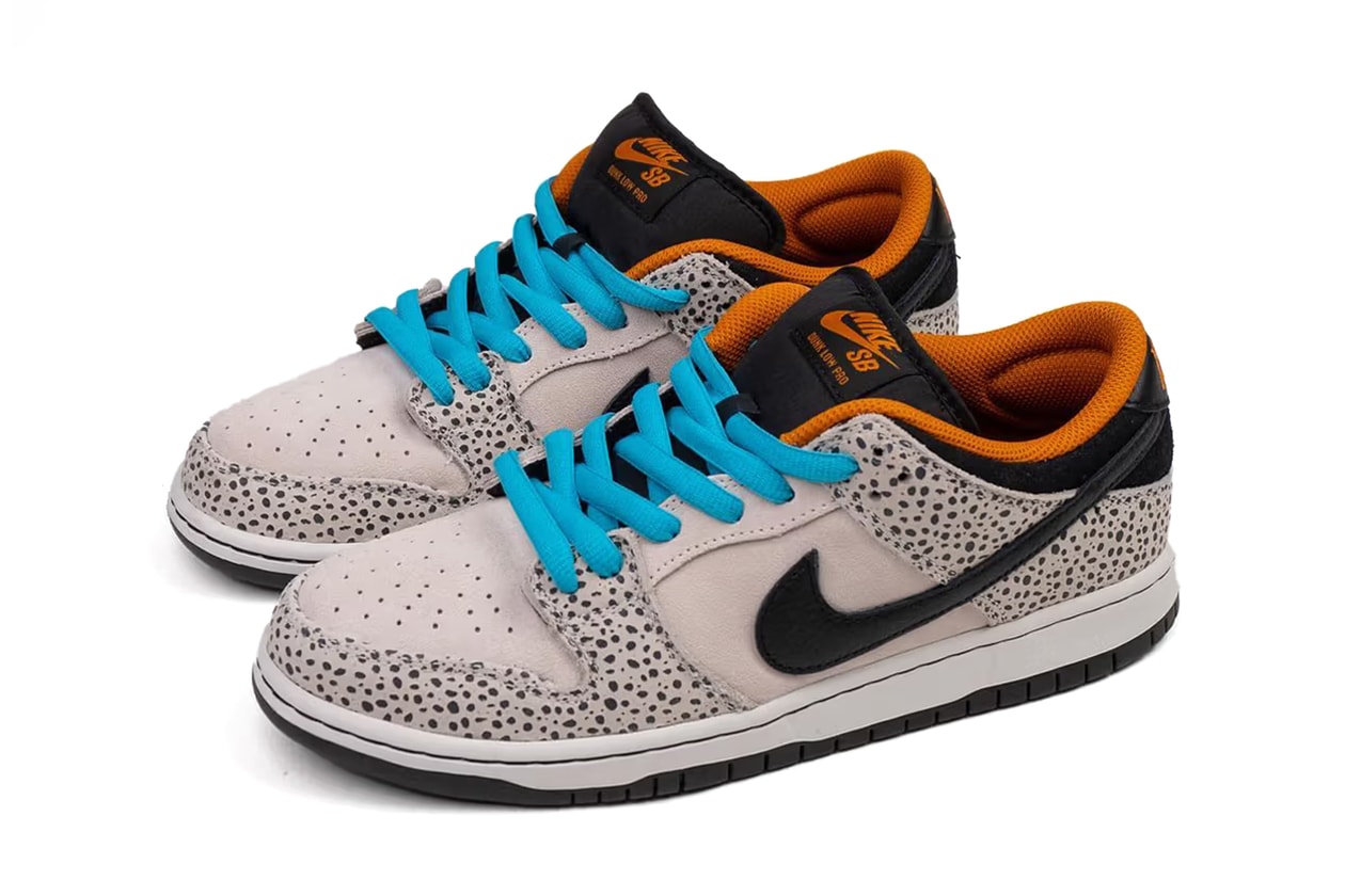 On-Feet Images of the Nike SB Dunk Low Safari 