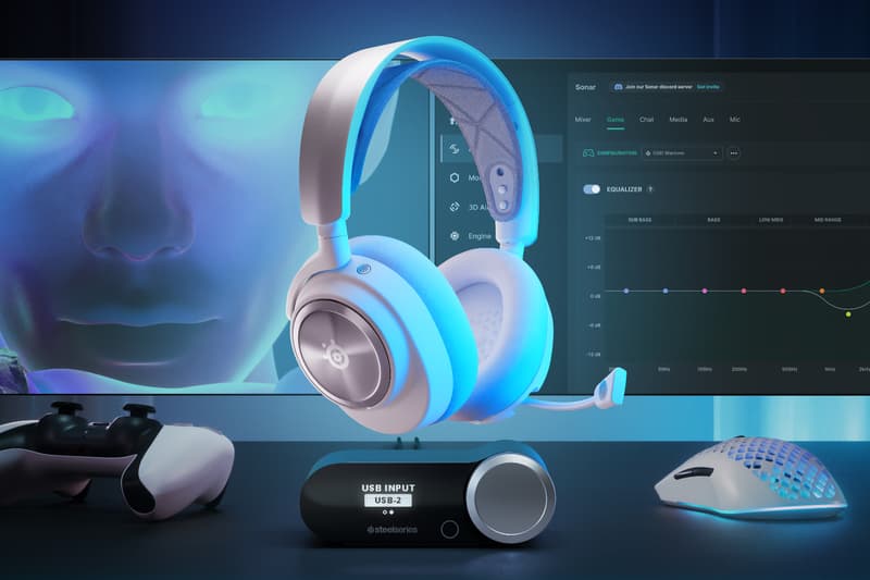 SteelSeries Launches Sleek White and Silver Version of its Popular Award Winning Arctis Nova Pro Wireless Headphones 