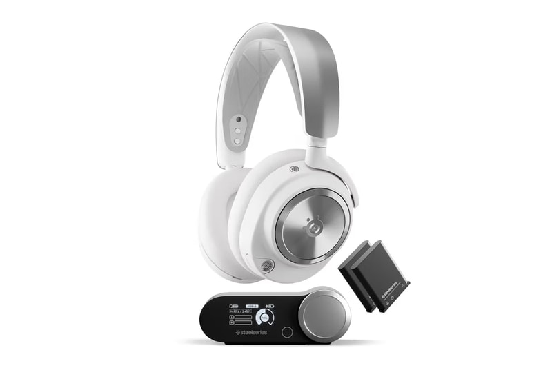 SteelSeries Launches Sleek White and Silver Version of its Popular Award Winning Arctis Nova Pro Wireless Headphones 