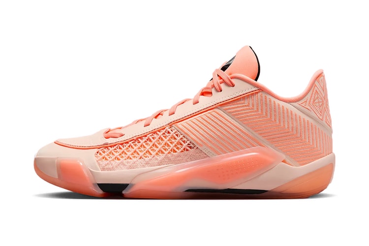 Air Jordan 38 Low Surfaces in "Crimson Tint"