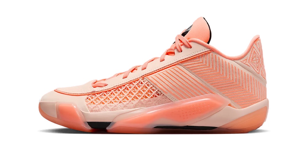 Air Jordan 38 Low Surfaces in "Crimson Tint"