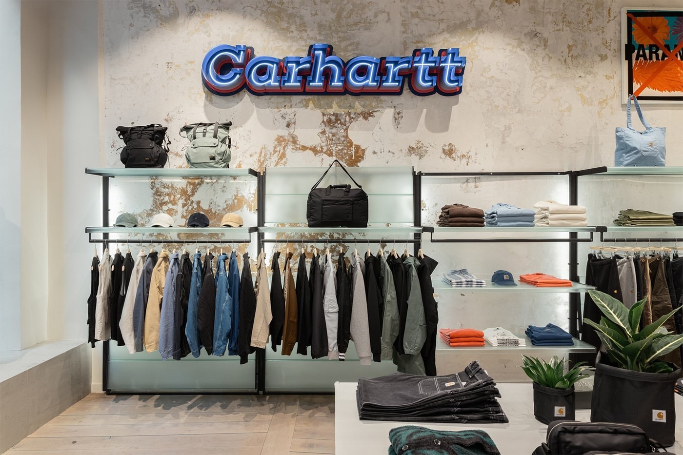 Take a Look at the Interior of the Newly Reopened Carhartt WIP Paris Le Marais Store