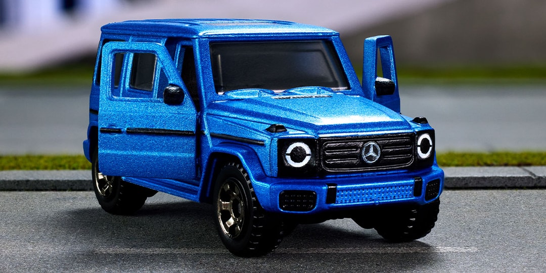 Mattel празднует новый Mercedes-Benz G 580 моделью из спичечного коробка ограниченной серии