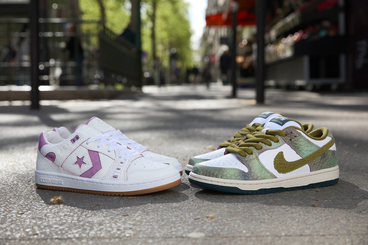 nike sb converse alexis sablone design 2024 paris olympics skateboarding team usa japan athletes details pics nike sb dunk low converse con as 1 pro