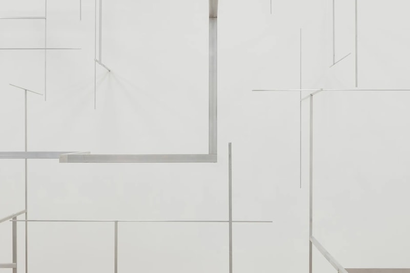 Antony Gormley Aerial Exhibition White Cube New York