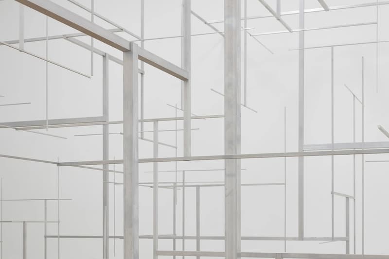 Antony Gormley Aerial Exhibition White Cube New York