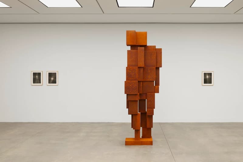 Antony Gormley Aerial Exhibition White Cube New York