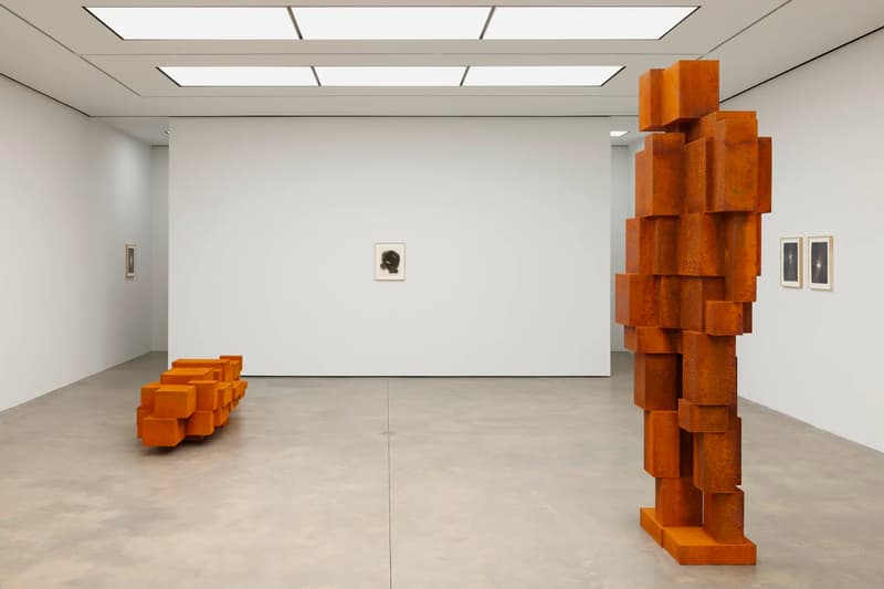 Antony Gormley Aerial Exhibition White Cube New York