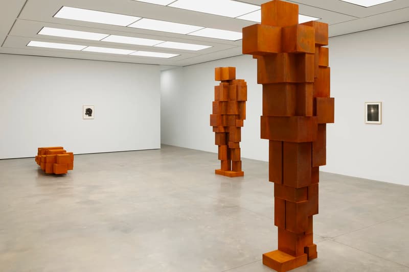 Antony Gormley Aerial Exhibition White Cube New York