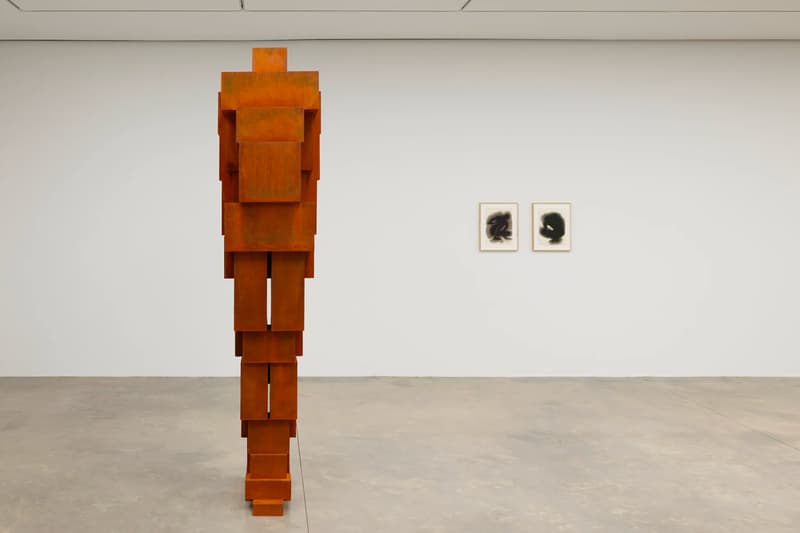 Antony Gormley Aerial Exhibition White Cube New York