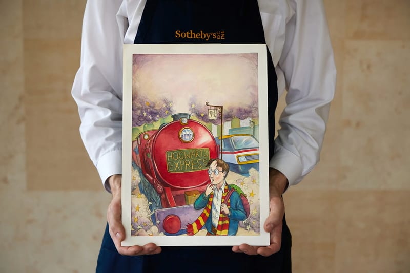 Original Cover Art for the First 'Harry Potter' Book Expected to Fetch $600,000 USD at Auction